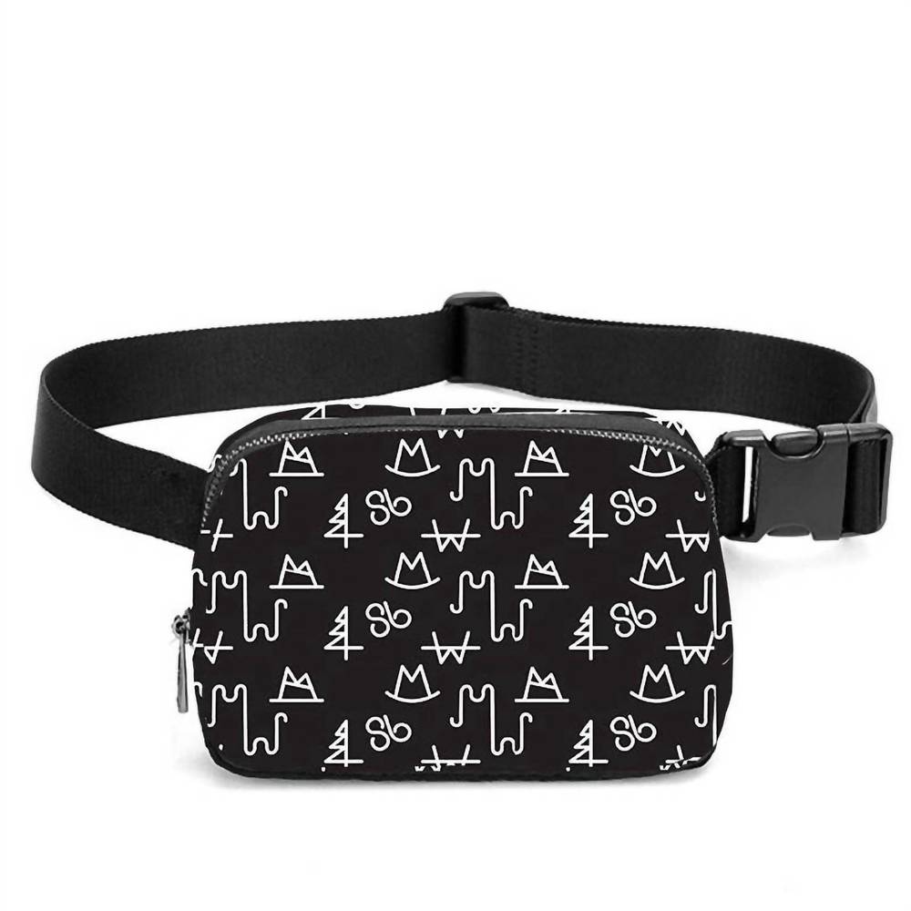 NEW THE FRONT PORCH LABEL women's crossbody sling bag in black